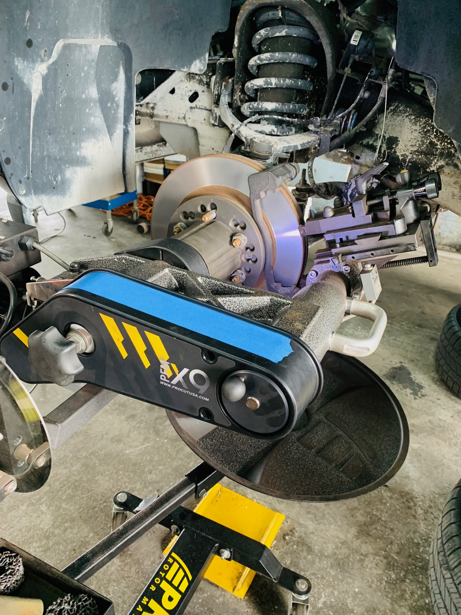 Resurfacing Brake Rotors